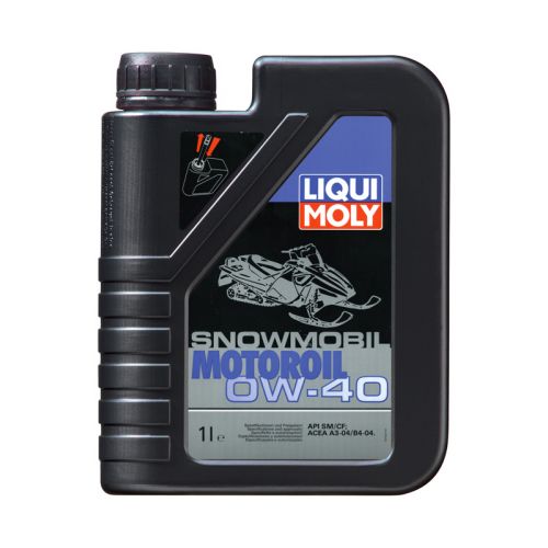 LIQUI MOLY Snowmobil Motoroil 0W-40 — Синтетическое моторное масло для снегоходов 1 л