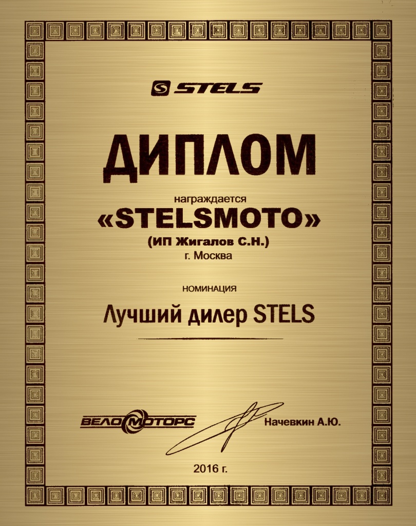 Лучший дилер STELS